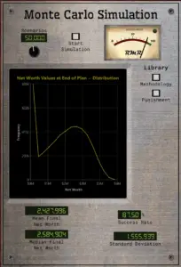 Monte Carlo analysis module with success probability results